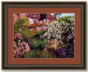 Thank you to an Art Collector from Orlando FL  for buying a framed print of RAMBLING ROSE IMPRESSIONS